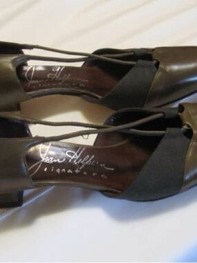 Joan Helpern Signature Ondine Loden Green Shoes-Size 6.5